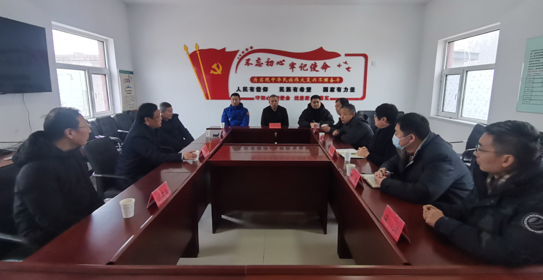 校党委书记刘东志一行到米兰扶持经济薄弱村调研走访慰问