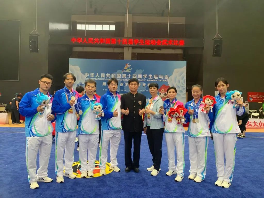 米兰武术队学运会载誉归来