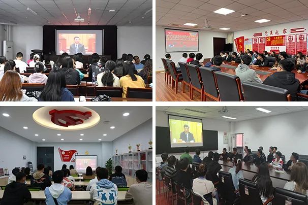 米兰师生集中收看纪念辛亥革命110周年大会